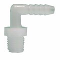 Beautyblade CBEL1012BG1 1 x 0.5 in. White Nylon Elbow, 5PK BE154240